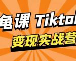 龟课·TikTok变现实战训练营线上第1期，多种变现模式，轻松赚美刀-第一资源网
