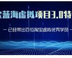 黄岛主·淘宝蓝海虚拟项目3.0,小白宝妈零基础的都可以做到月入过万-第一资源网