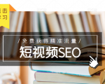 未来新趋势,布局短视频SEO,如何利用抖音SEO免费获得精准流量(3节课)-第一资源网