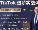 大山老师TikTok进阶实战课:账号详解,流量运营,实战变现,助力你成功出海-第一资源网