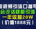 安妈·短视频引流口播号,会说话就能引流,一年收益20W(价值1888元)-第一资源网