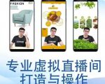 个人虚拟直播间的搭建与操作,专业虚拟直播间的打造与操作-第一资源网