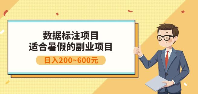 副业赚钱：人工智能数据标注项目，简单易上手，小白也能日入200+-第一资源网