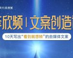 李欣频|文案创造课,0基础可报10天写出“看到就想转”的自媒体文案-第一资源网