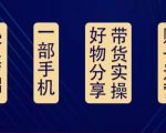 好物分享高阶实操课:0基础一部手机做好好物分享带货(24节课)-第一资源网