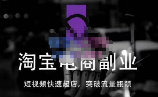 蓝Sir派·淘宝短视频快速起店，替代传统搜索方式，学会做一个不一样的淘宝店-第一资源网