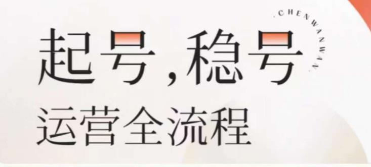 婉婉-起号稳号运营全流程，解决从小白到进阶所有运营知识，帮助解决账号所有运营难题-第一资源网