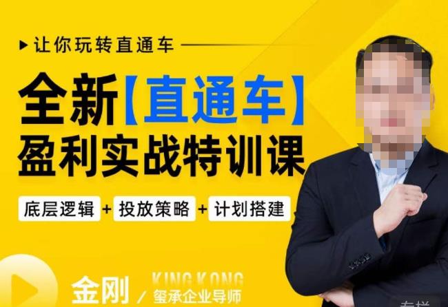 玺承·全新直通车盈利实战特训课，从​底层逻辑详细拆解，从底层，策略到搭建，让你玩转直通车-第一资源网