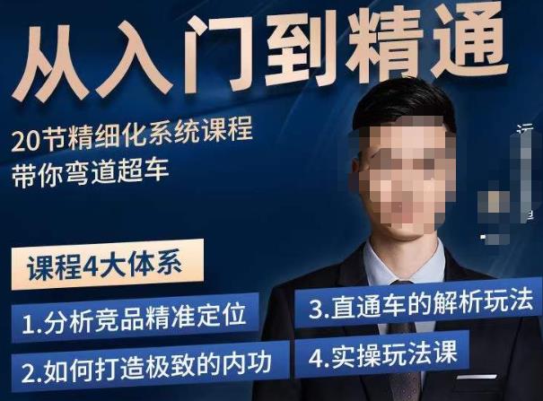 龙一·从入门到精通拼多多运营系列课，0-100的运营实操技巧，精细化系列课程带你弯道超车-第一资源网