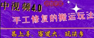 中视频4.0赛道：新手福音，入门简单，上手快【揭秘】-第一资源网