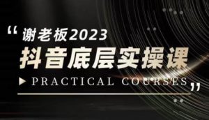 蟹老板·2023抖音底层实操课，打造短视频的底层认知-第一资源网
