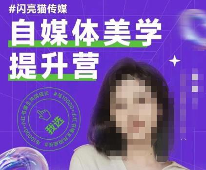自媒体美学提升营，手把手带你提升品牌审美，做一个有调性的博主-第一资源网