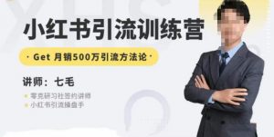 零克·小红书引流训练营第五期,小红书矩阵引流到vX的方法论-第一资源网