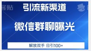 价值2980的全新微信引流技术，只有你想不到，没有做不到【揭秘】-第一资源网