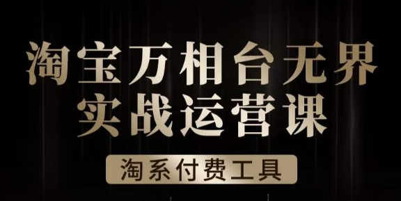 沧海·淘系万相台无界实战运营课，万相台无界实操全案例解析-第一资源网