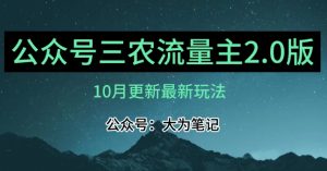 (10月)三农流量主项目2.0——精细化选题内容，依然可以月入1-2万-第一资源网