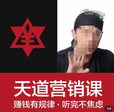 天道老阮-天道营销课，​赚钱有规律，听完不焦虑-第一资源网