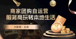 大新哥·商家团购自运营-玩转本地生活-第一资源网