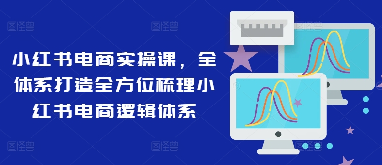 小红书电商实操课，全体系打造全方位梳理小红书电商逻辑体系-第一资源网