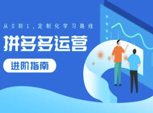 拼多多运营进阶指南，从0到1定制化学习路线-第一资源网