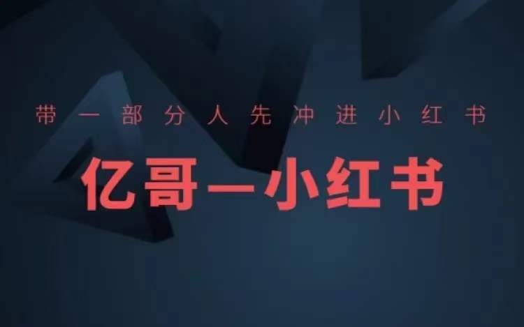 ​​带一部分人先冲进小红书，小红书开店、选品、爆款裂变-第一资源网