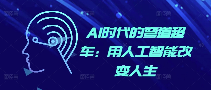 AI时代的弯道超车：用人工智能改变人生-第一资源网