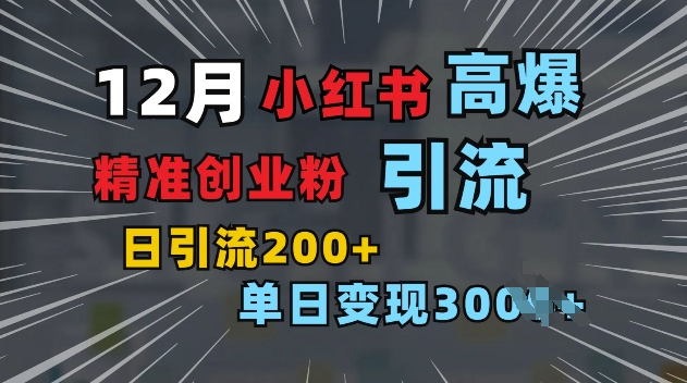 小红书一张图片“引爆”创业粉，单日+200+精准创业粉 可筛选付费意识创业粉【揭秘】-第一资源网