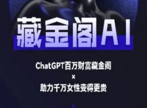 藏金阁AI-私域行动营-AI教程-第一资源网