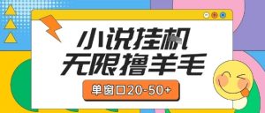 最新小说挂G自撸玩法本人实操单窗口20-50+可矩阵放大操作【揭秘】-第一资源网