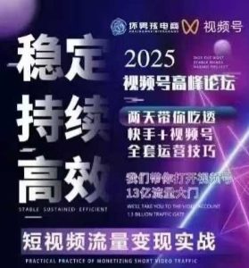 坏男孩电商视频号7月1号线下课,视频号短引、精细化模型打法,三频共振,无人,快手全站精细化运营-第一资源网